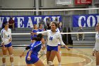 VB vs WSU  Wheaton Women's Volleyball vs Worcester State University. - Photo by Keith Nordstrom : Wheaton, Volleyball